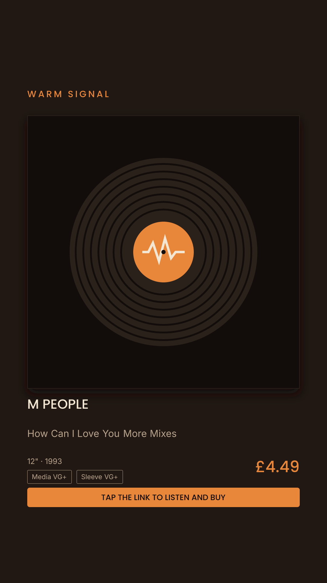 M People, How Can I Love You More Mixes Story card