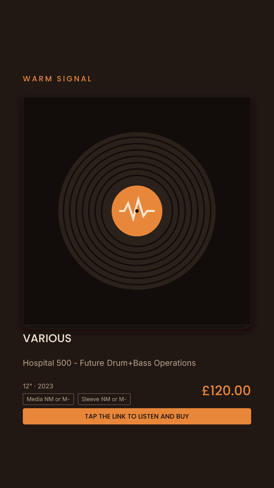 Various, Hospital 500 - Future Drum+Bass Operations Story card