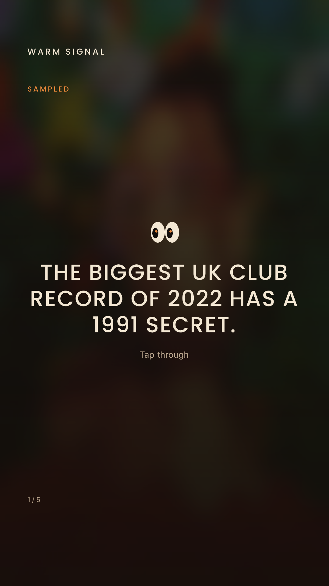 Frame 1: The biggest UK club record of 2022 has a 1991 secret.