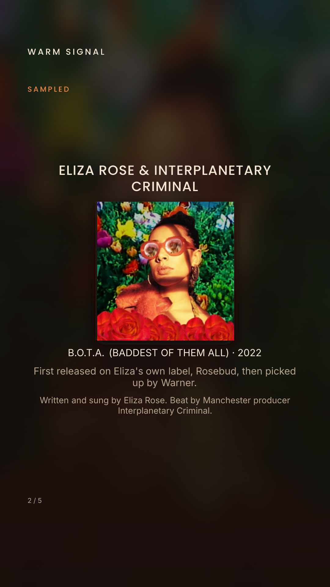 Frame 2: ELIZA ROSE & INTERPLANETARY CRIMINAL